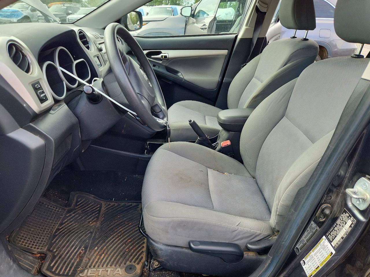 2009 Toyota Matrix Base Gray vin: 2T1KU40E69C053160