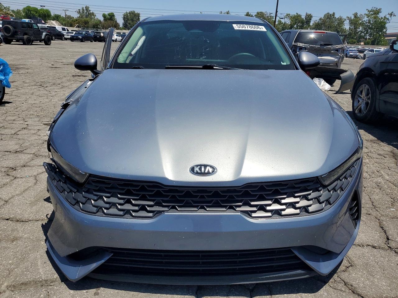 2021 Kia K5 Lxs Серый vin: 5XXG14J23MG060412