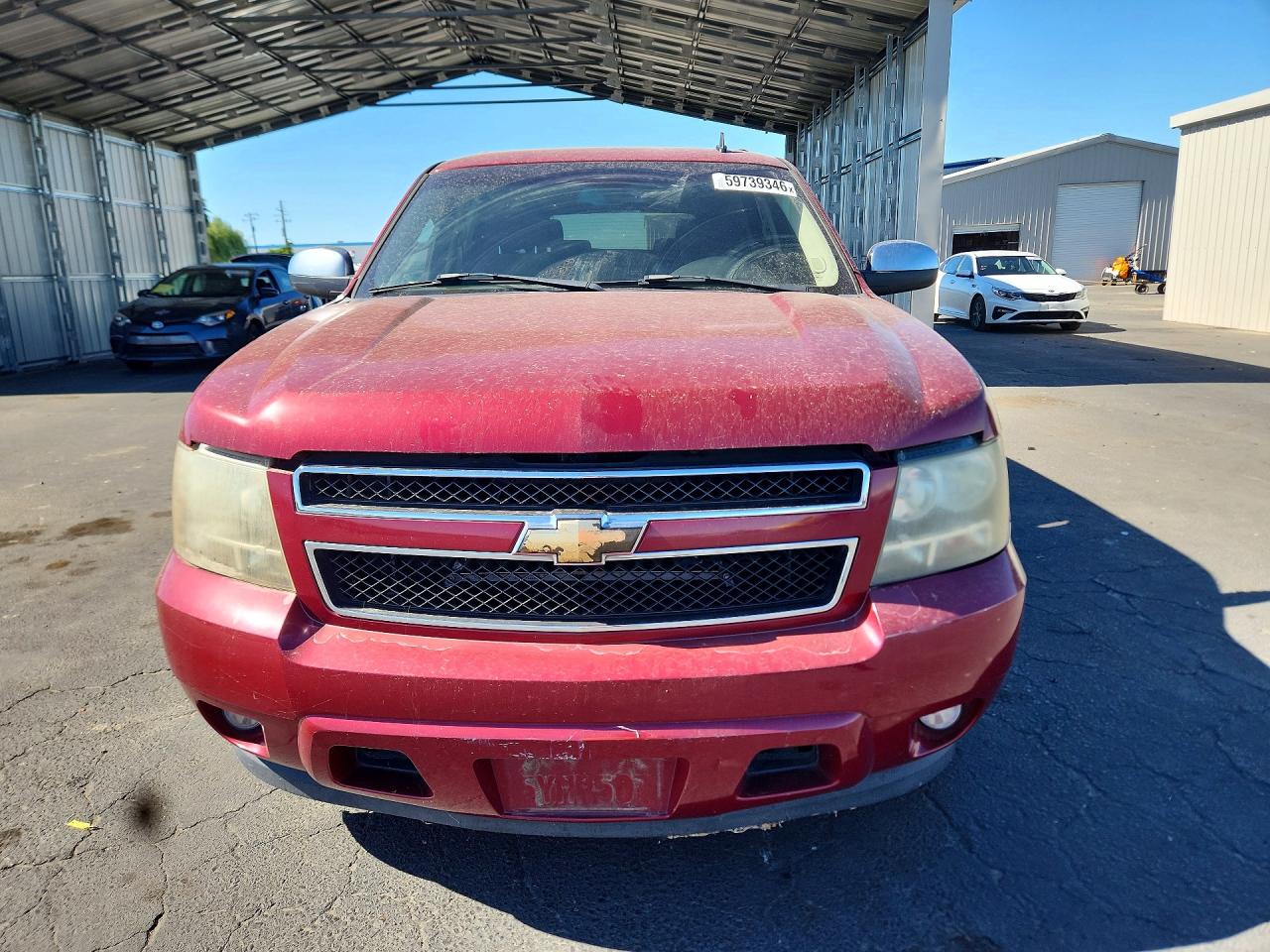 2007 Chevrolet Tahoe C1500 Красный vin: 1GNFC13C67J254546