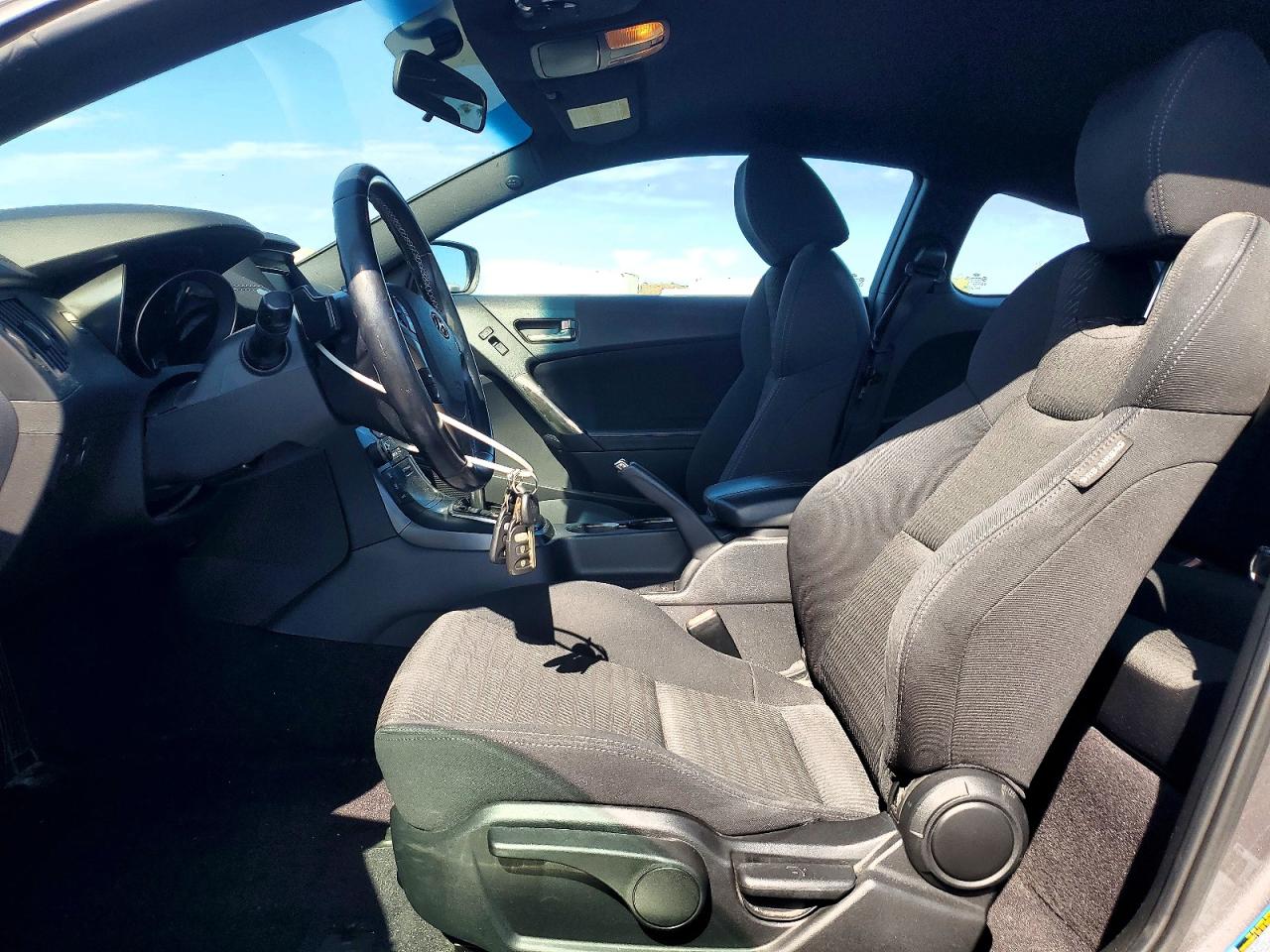 2013 Hyundai Genesis Coupe 2.0t Gray vin: KMHHT6KD5DU099115