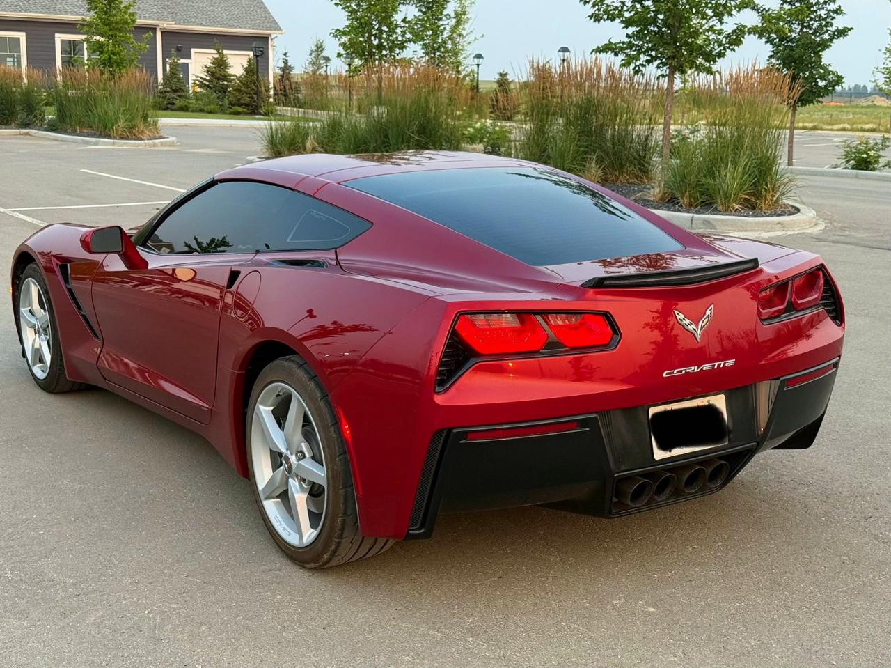 2015 Chevrolet Corvette Stingray 1lt Red vin: 1G1YA2D78F5108969