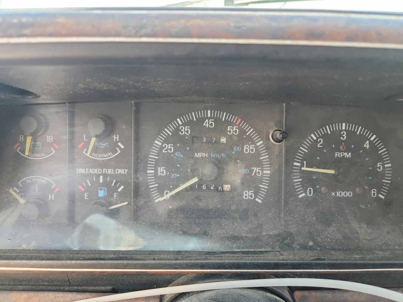 1991 Ford F250 Blue vin: 1FTEF26N2MPB24254