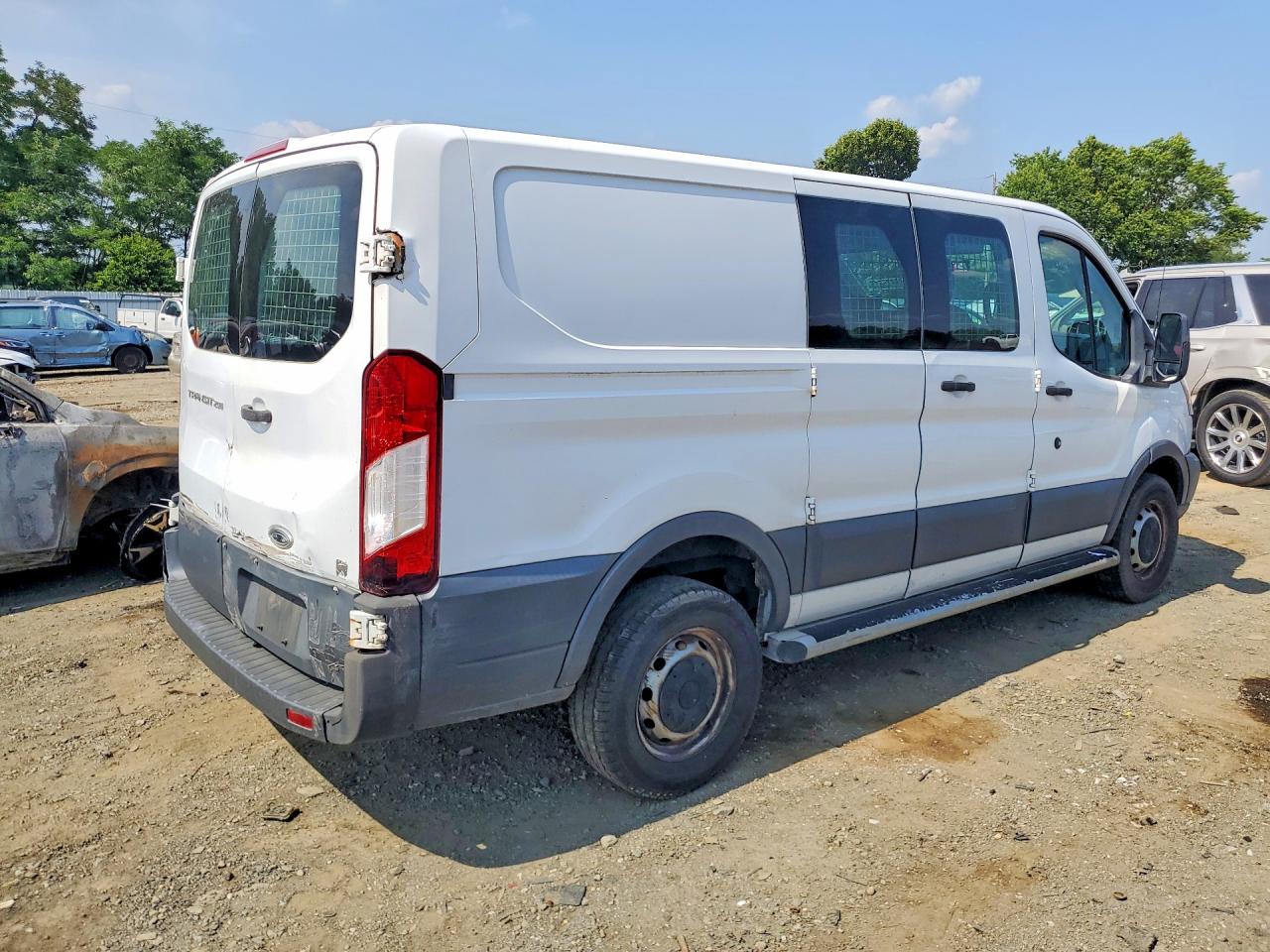 2015 Ford Transit T-250 Белый vin: 1FTNR1ZM6FKA56383