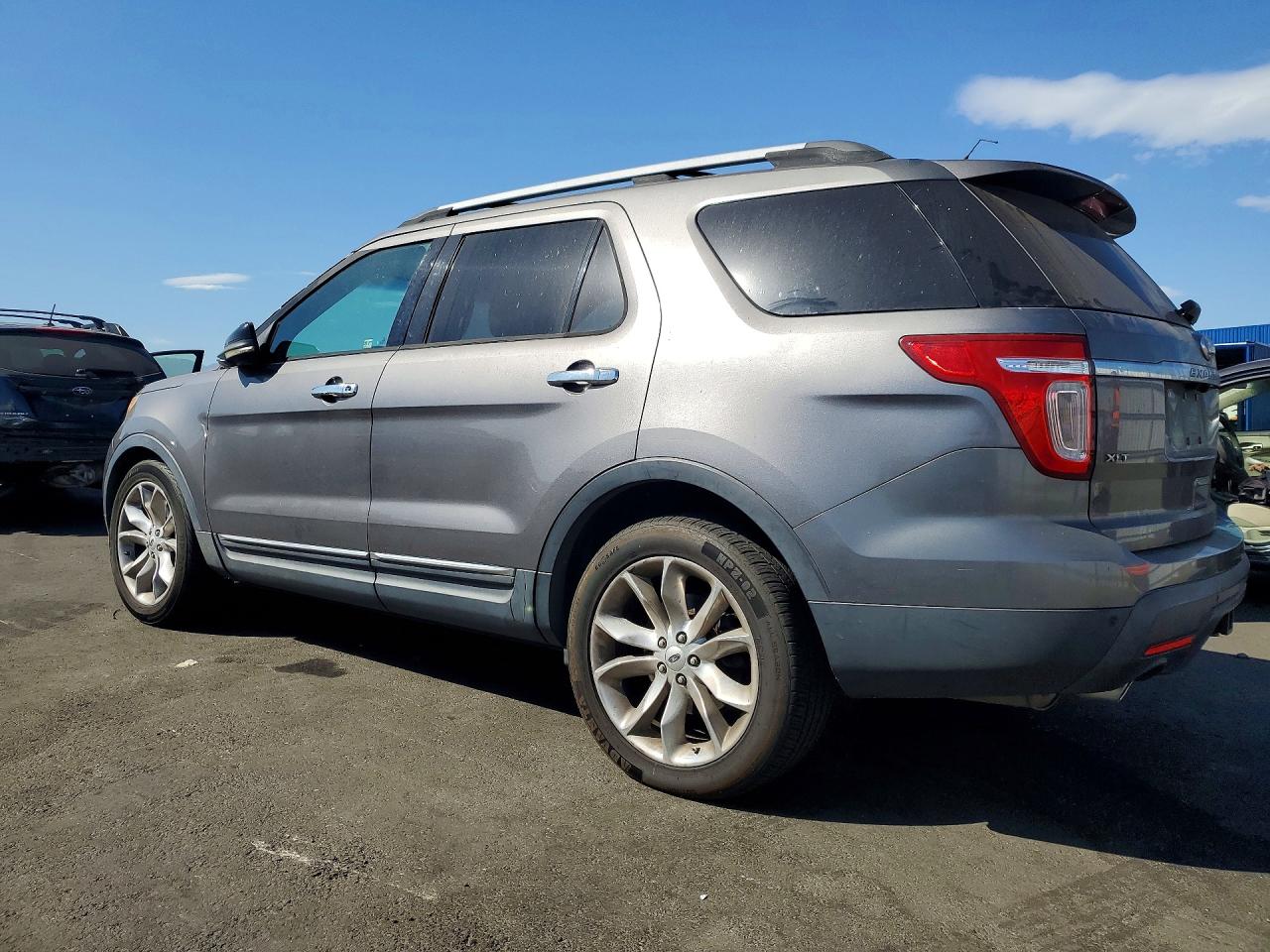 2013 Ford Explorer Xlt Gray vin: 1FM5K7D89DGA26145