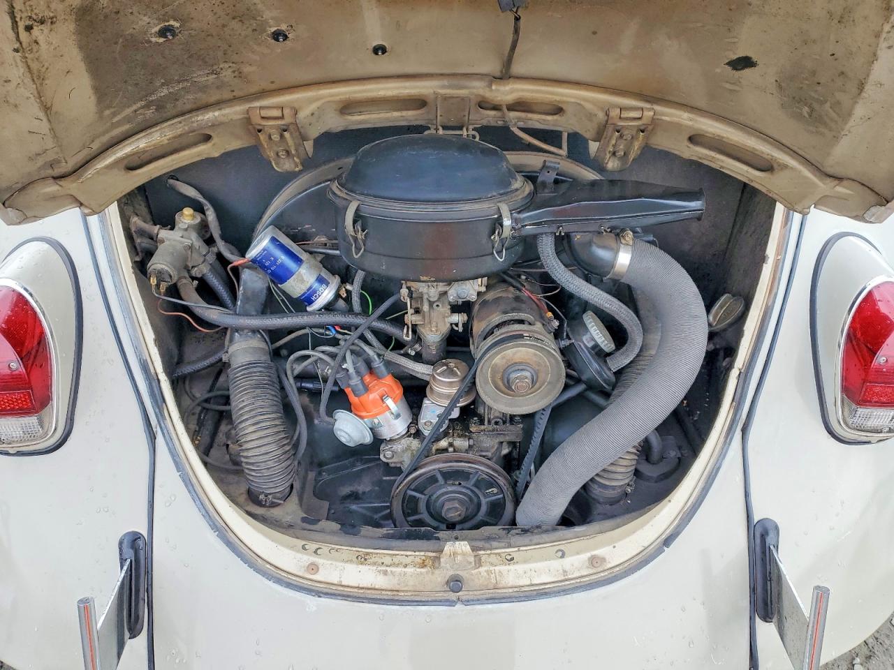 1969 Volkswagen Beetle Cream vin: 119010234
