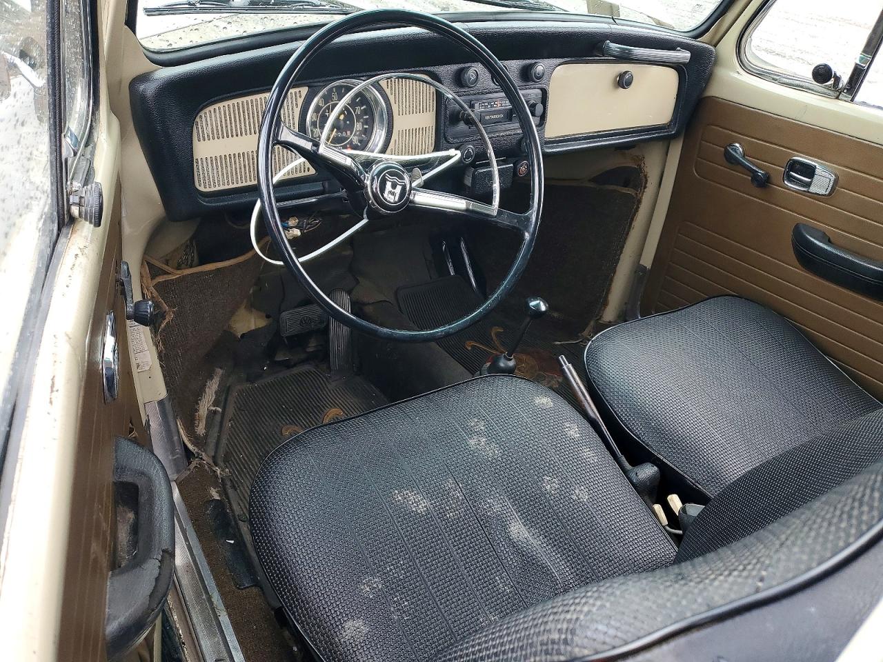 1969 Volkswagen Beetle Cream vin: 119010234