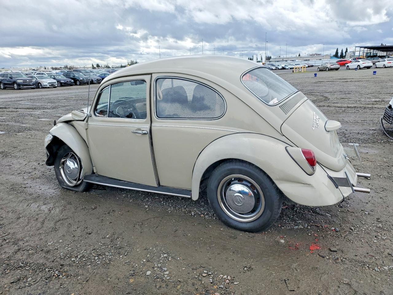 1969 Volkswagen Beetle Cream vin: 119010234