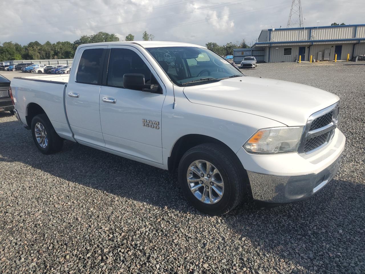 2013 Ram 1500 Slt White vin: 1C6RR6GG3DS679850