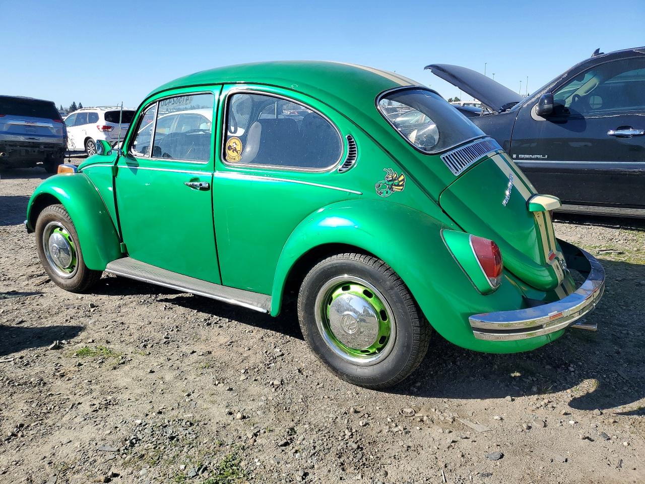 1969 Volkswagen Beetle Green vin: 1191010416