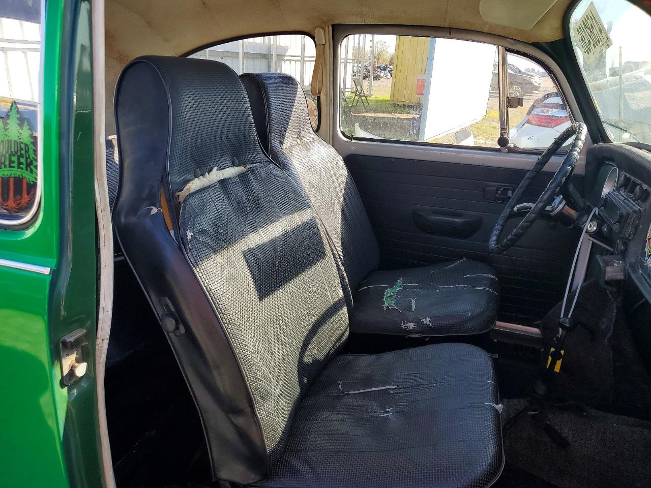1969 Volkswagen Beetle Green vin: 1191010416