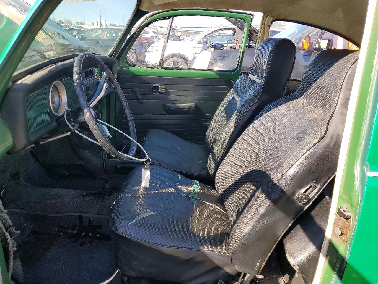 1969 Volkswagen Beetle Green vin: 1191010416