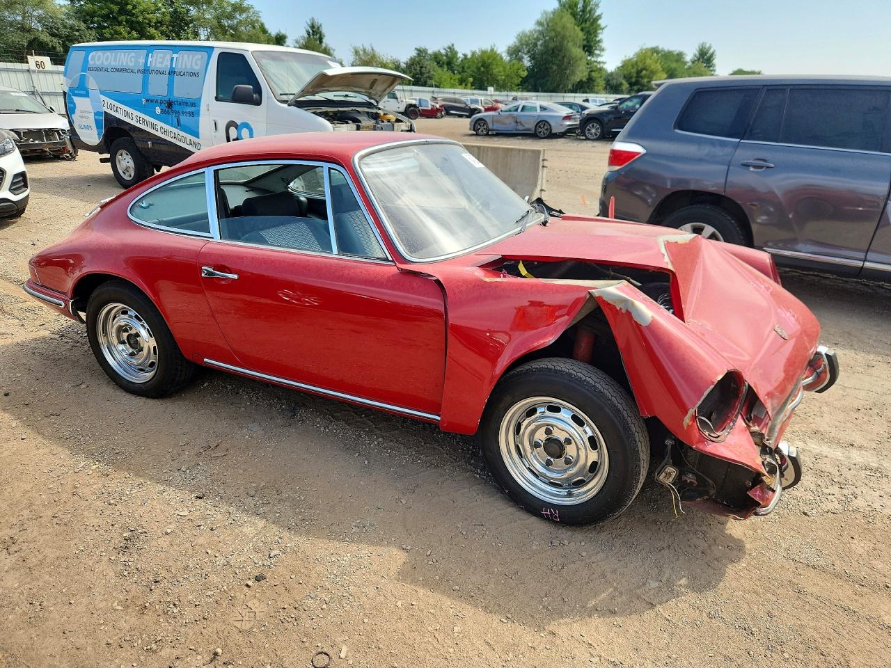 1969 Porsche Uk Красный vin: 119121994
