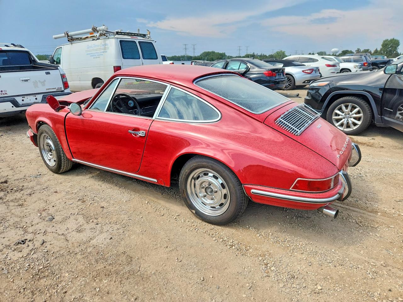 1969 Porsche Uk Красный vin: 119121994