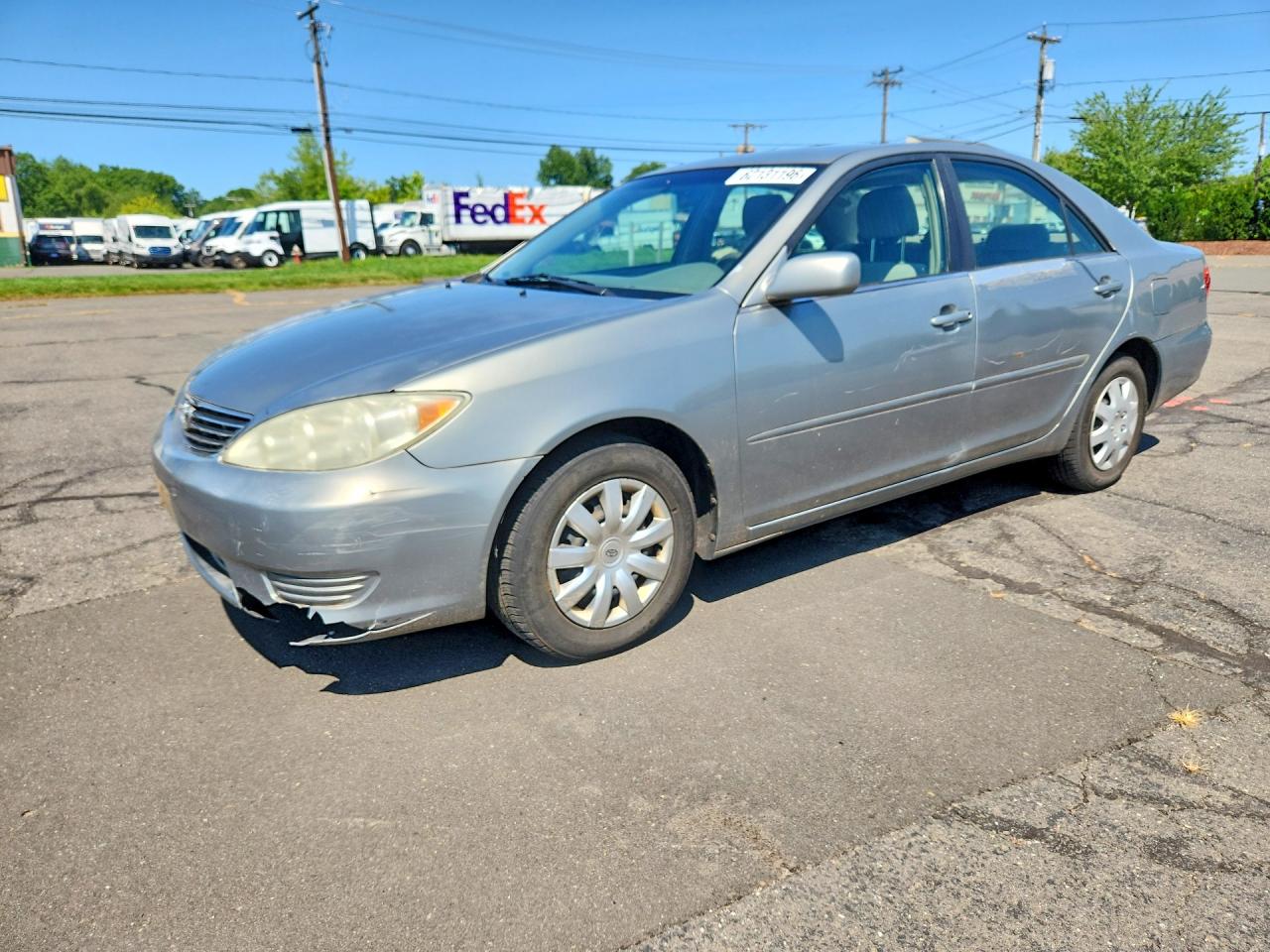2006 Toyota Camry Le Silver vin: 4T1BE32K16U706076