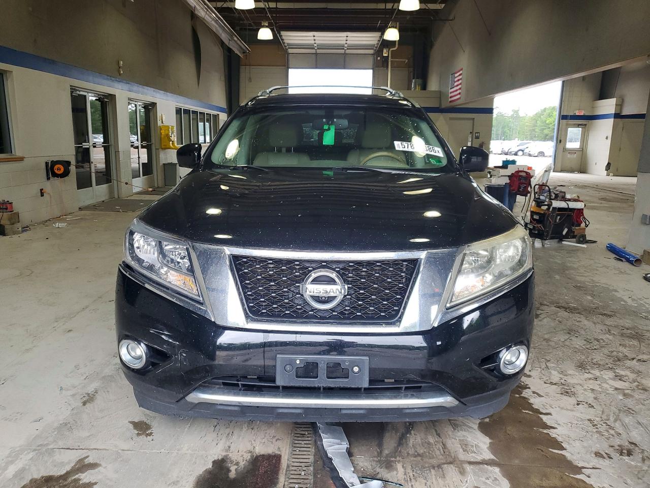 2014 Nissan Pathfinder S Black vin: 5N1AR2MM1EC717754