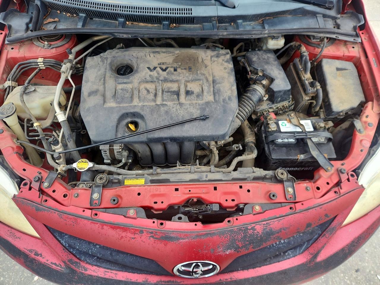 2011 Toyota Corolla Le Red vin: 2T1BU4EE0BC569481