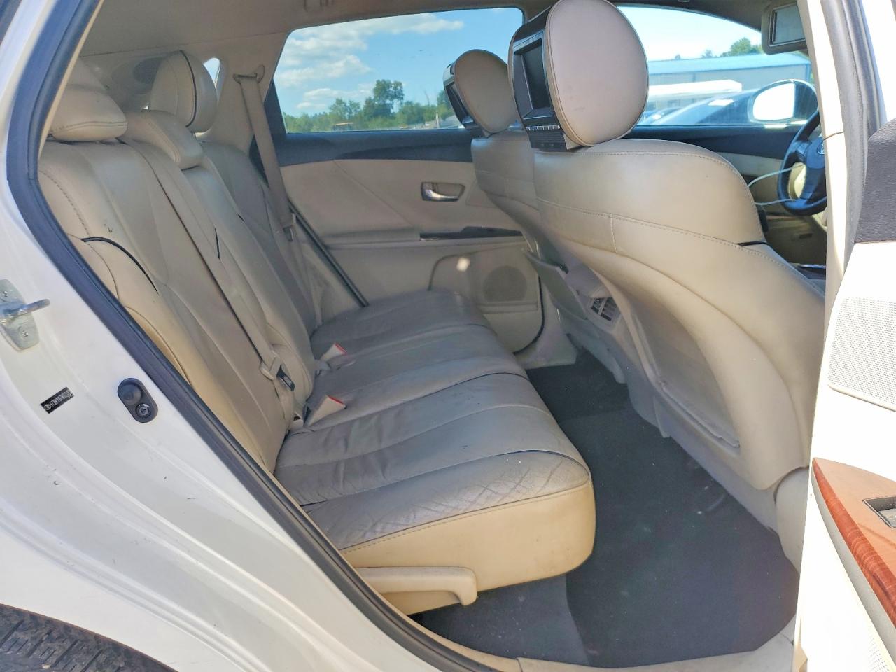 2009 Toyota Venza Awd V6 White vin: 4T3BK11A79U023283