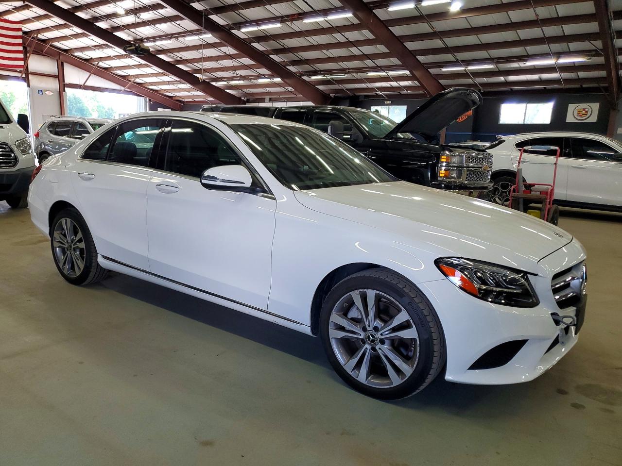 2019 Mercedes-benz C 300 4matic White vin: 55SWF8EBXKU296083