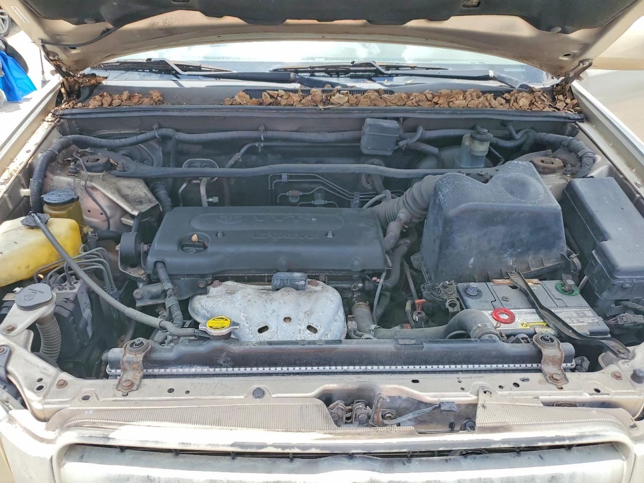 2007 Toyota Highlander Base Tan vin: JTEGD21A570166901