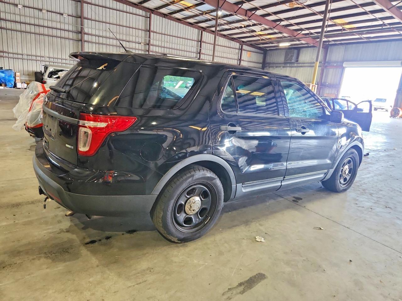 2013 Ford Explorer Police Interceptor Black vin: 1FM5K8AR4DGB59110