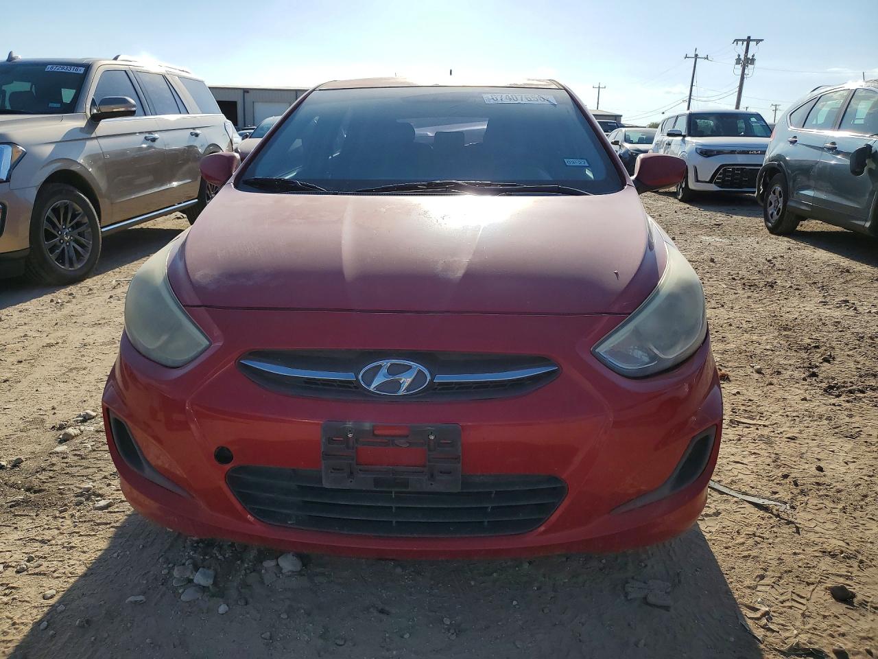 2015 Hyundai Accent Gs Red vin: KMHCT5AEXFU213661