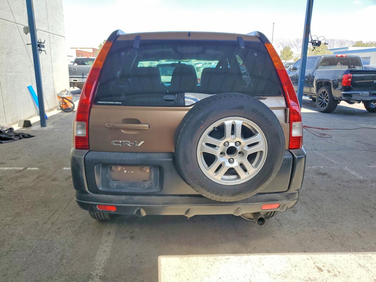 2002 Honda Cr-v Ex Tan vin: JHLRD78852C014284