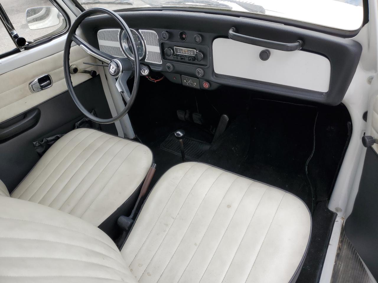 1969 Volkswagen Beetle White vin: 119510619
