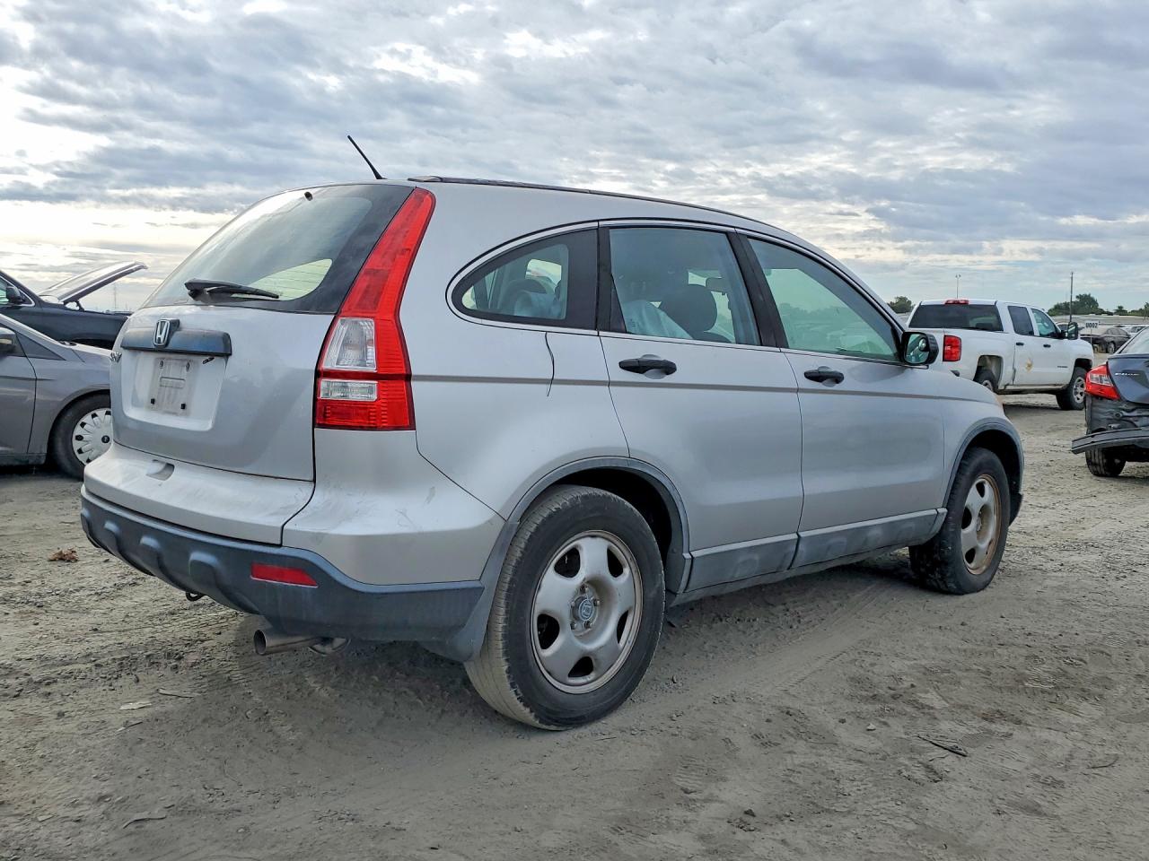 2009 Honda Cr-v Lx Silver vin: 5J6RE48349L059167