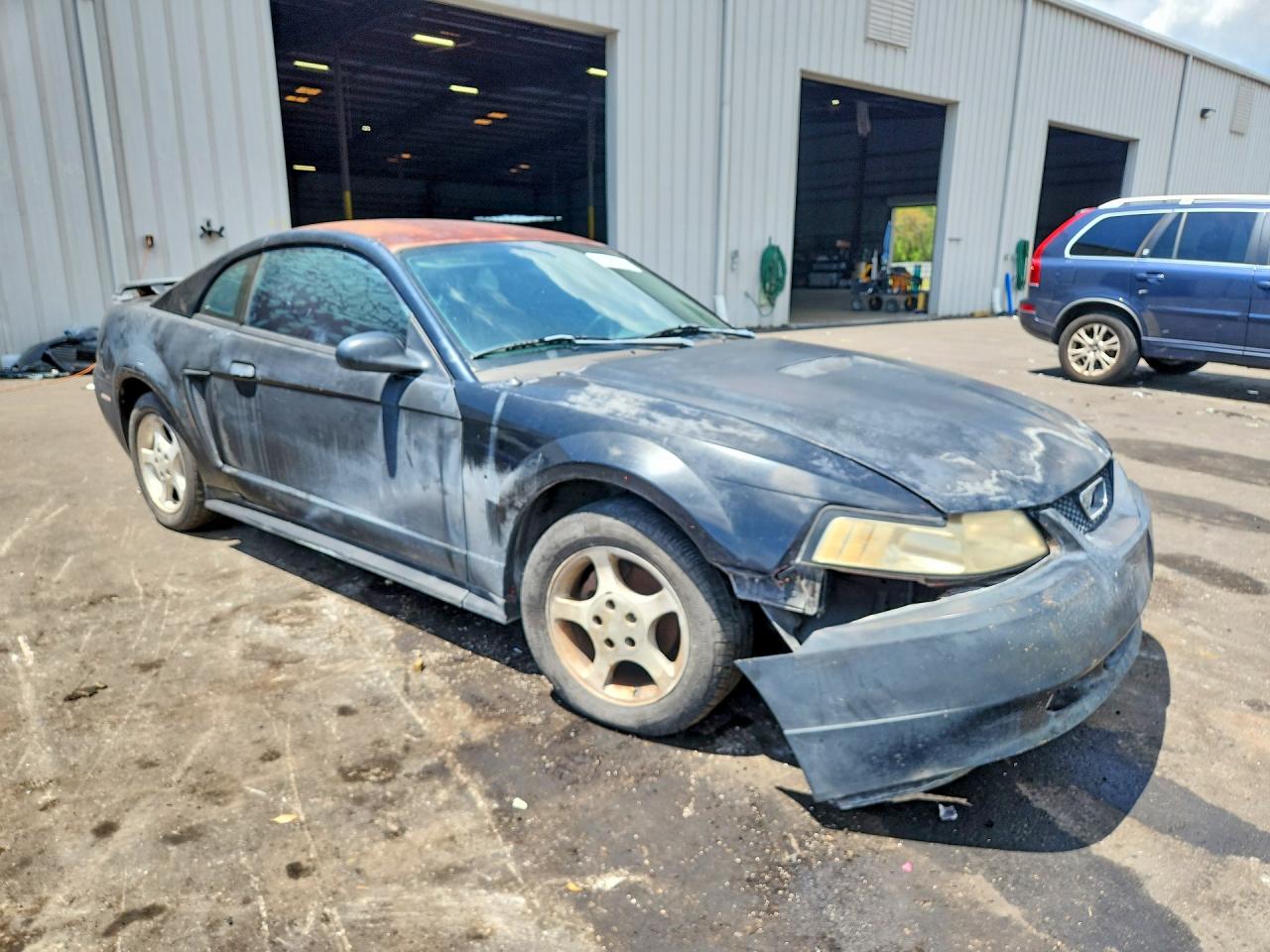 2003 Ford Mustang Black vin: 1FAFP40463F364673