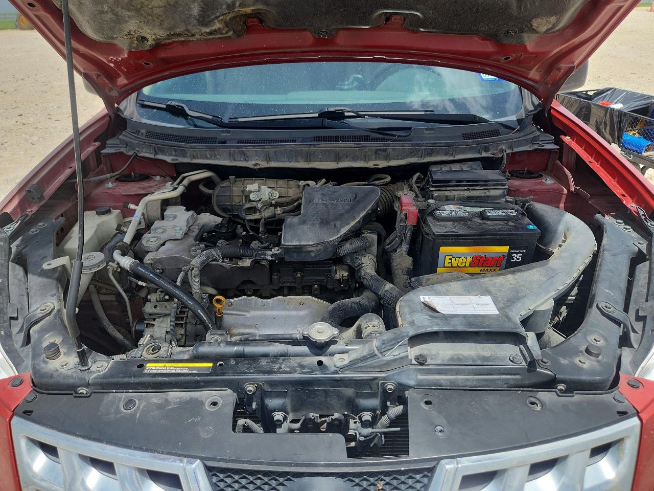 2011 Nissan Rogue S Red vin: JN8AS5MT7BW178816