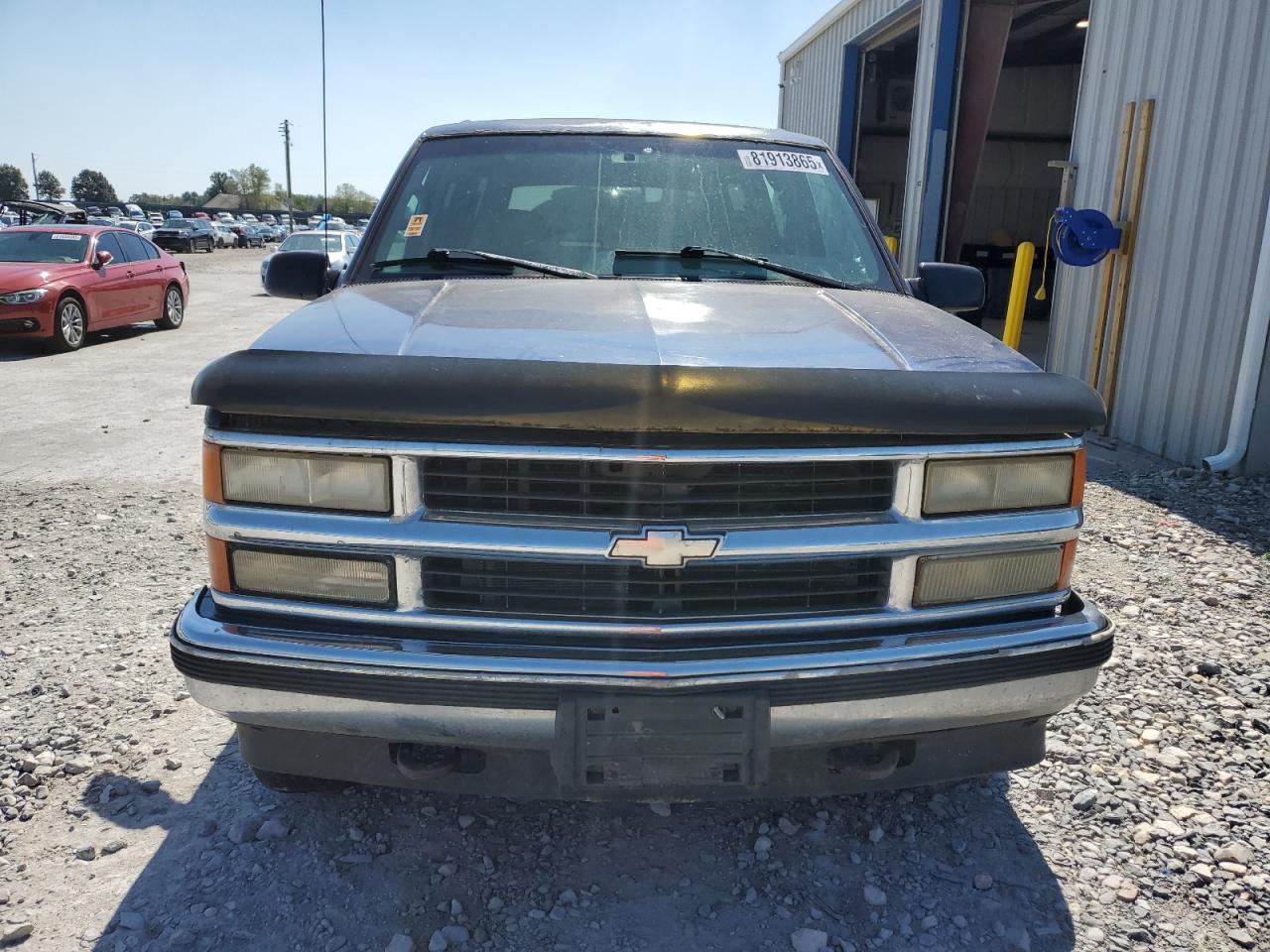 1996 Chevrolet Tahoe K1500 Синий vin: 1GNEK13R9TJ317958