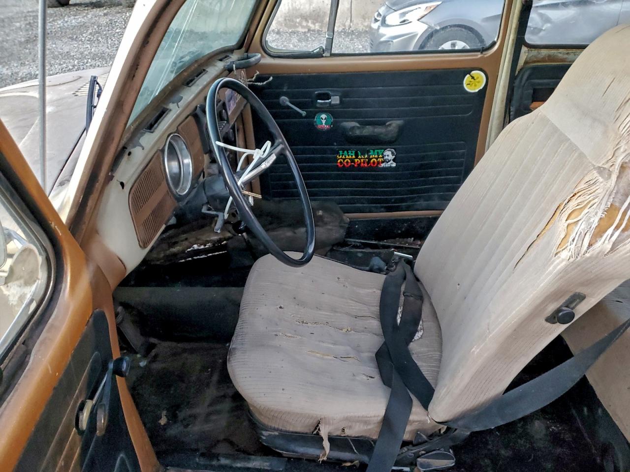 1969 Volkswagen Beetle Gold vin: 119593698
