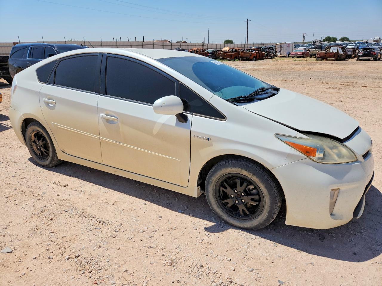 2012 Toyota Prius Four White vin: JTDKN3DU0C5387570