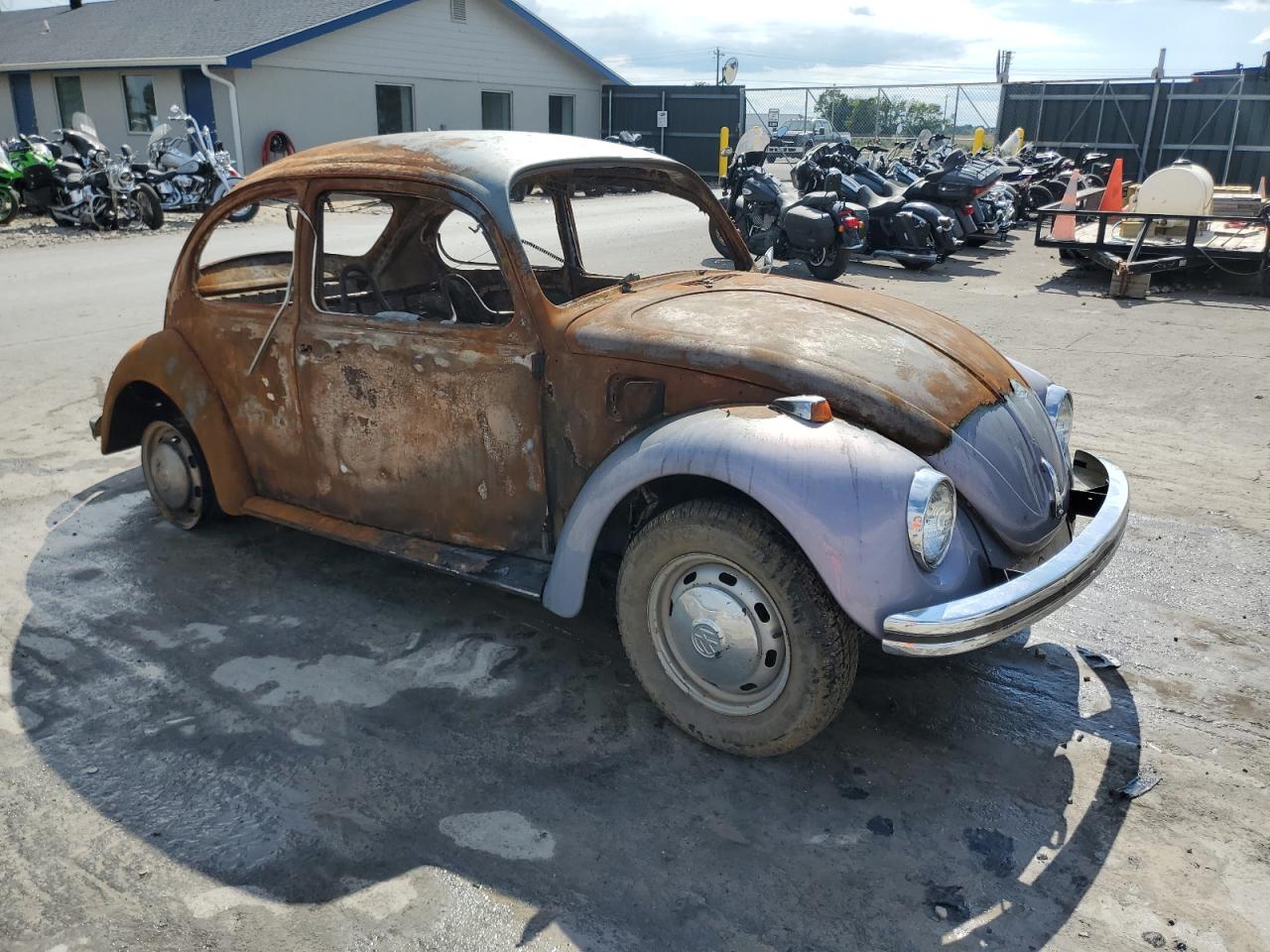 1969 Volkswagen Beetle Purple vin: 119673483