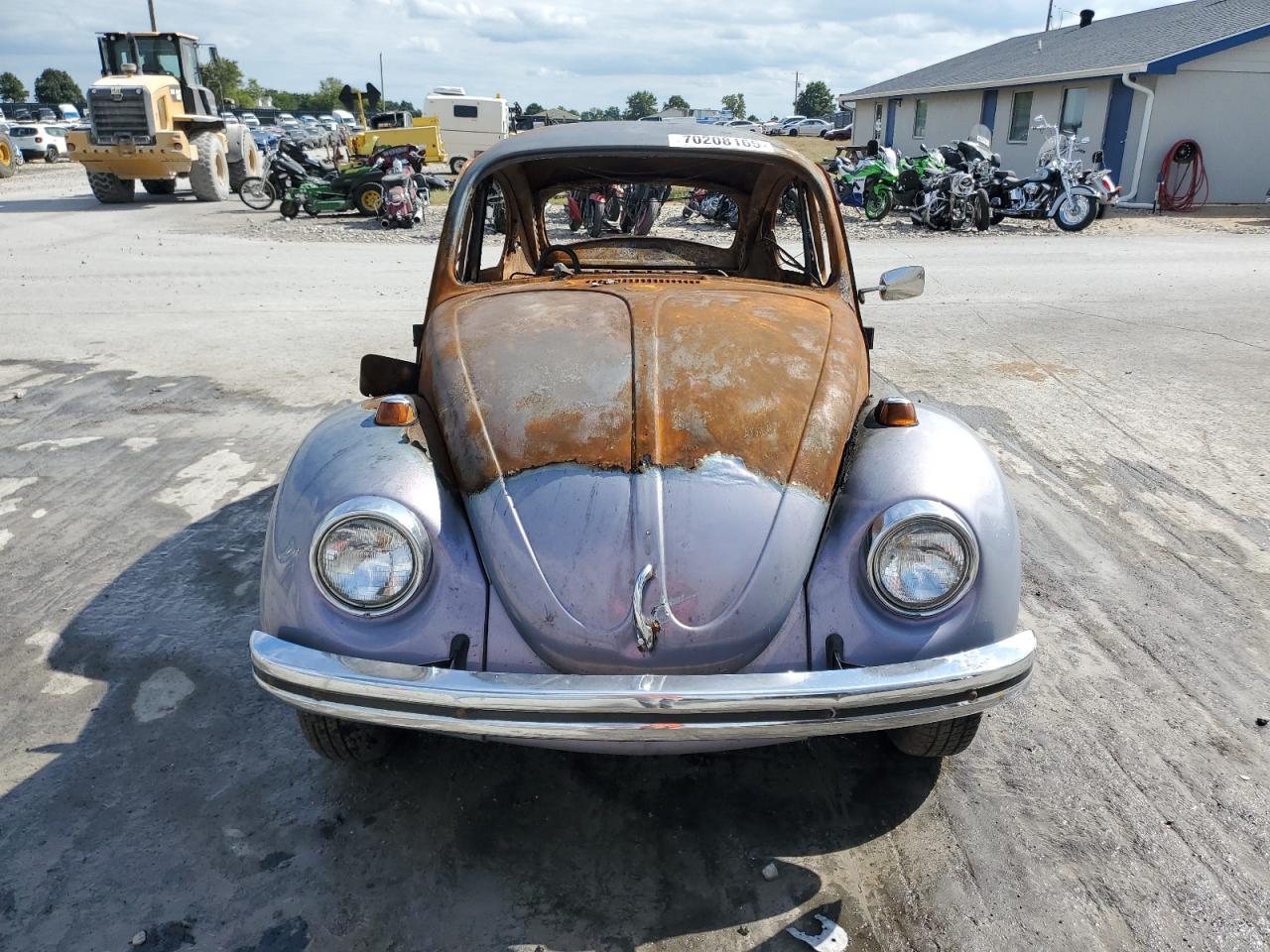 1969 Volkswagen Beetle Purple vin: 119673483