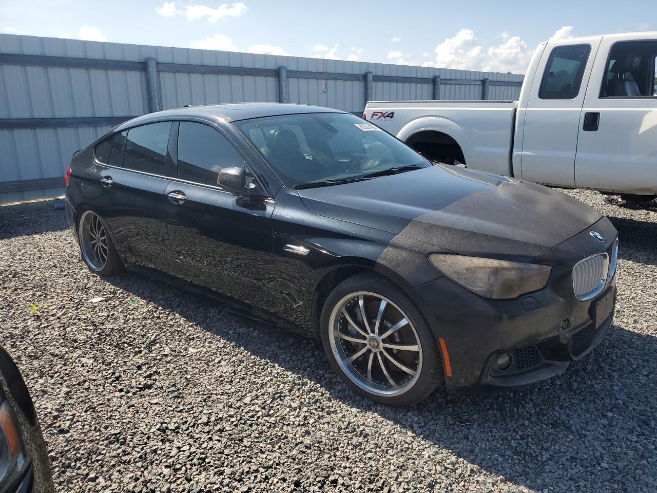 2012 Bmw 550 Igt Black vin: WBASN4C58CC210077