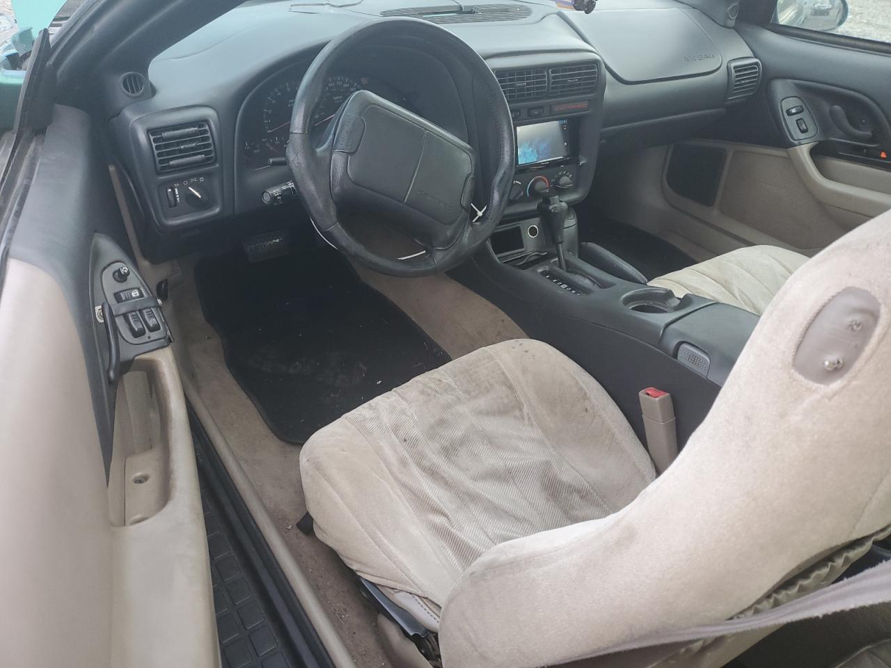 1998 Chevrolet Camaro Green vin: 2G1FP22KXW2130433