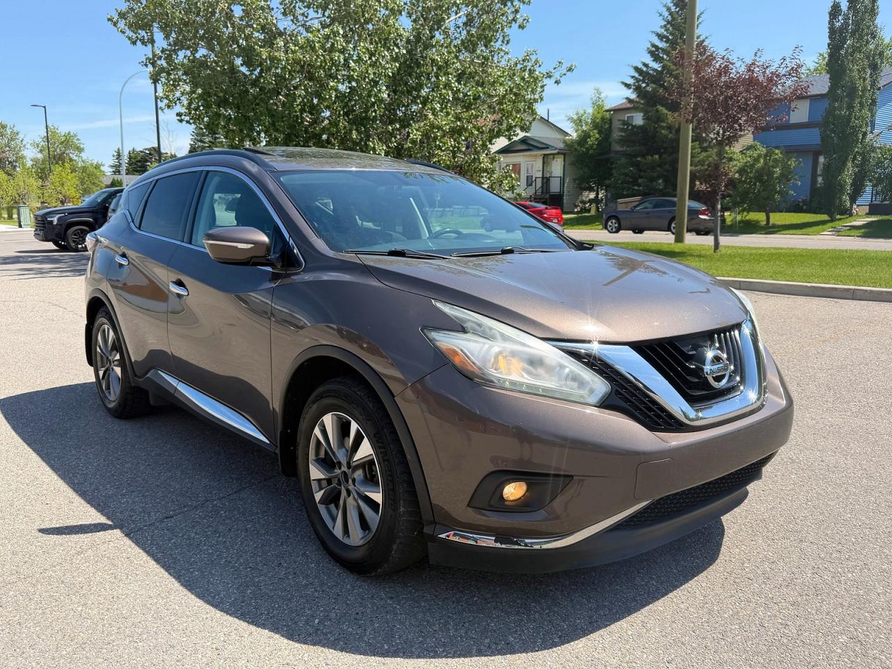 2015 Nissan Murano S Brown vin: 5N1AZ2MH9FN247451