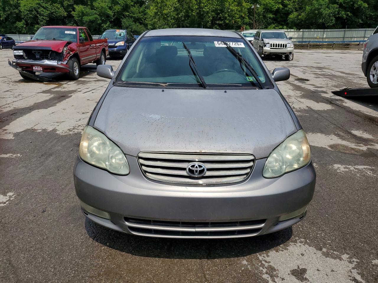 2003 Toyota Corolla S Silver vin: 1NXBR32EX3Z061387
