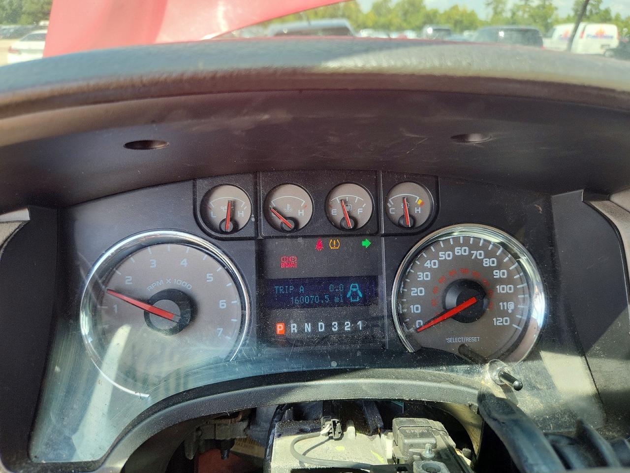 2009 Ford F150 Supercrew Red vin: 1FTPW14V59FA45373