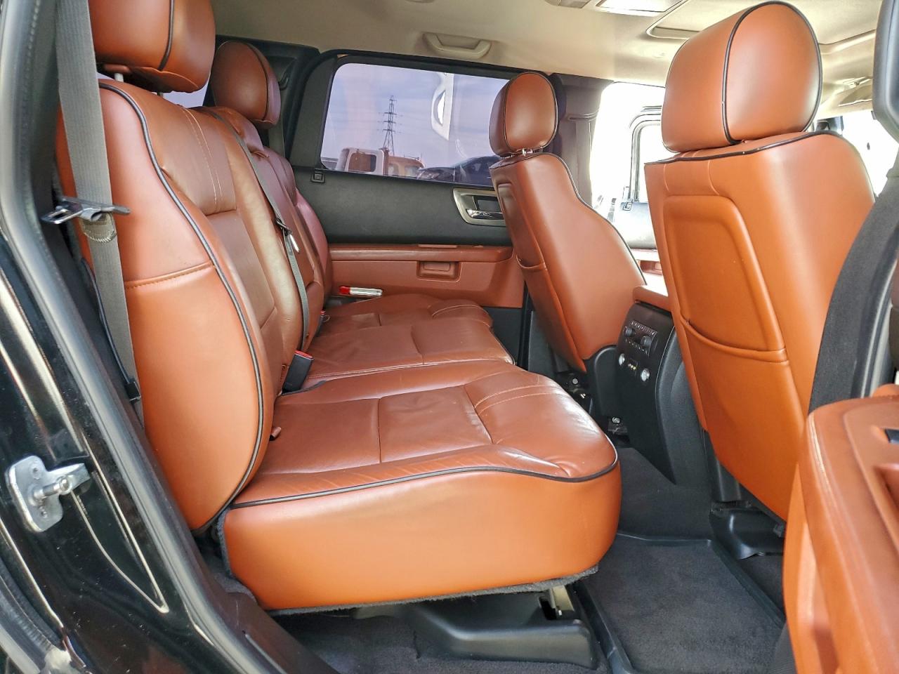 2008 Hummer H2 Черный vin: 5GRGN23828H109469