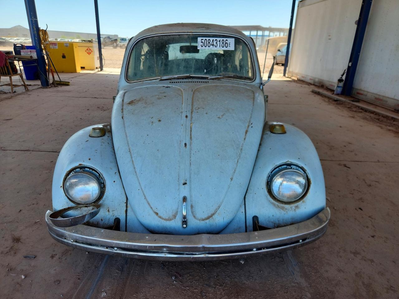 1969 Volkswagen Beetle Blue vin: 119873297