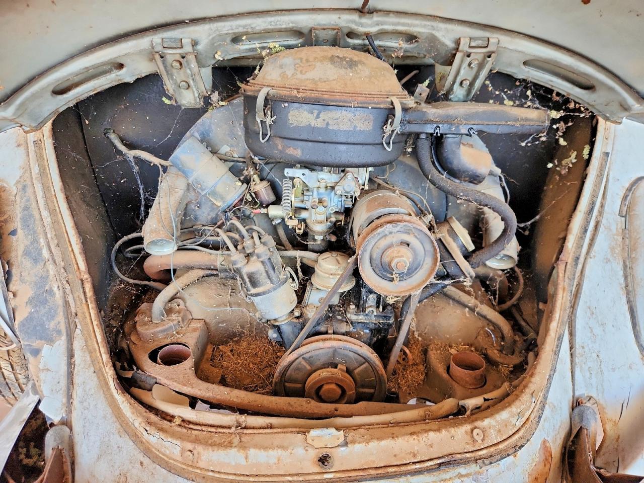 1969 Volkswagen Beetle Blue vin: 119873297