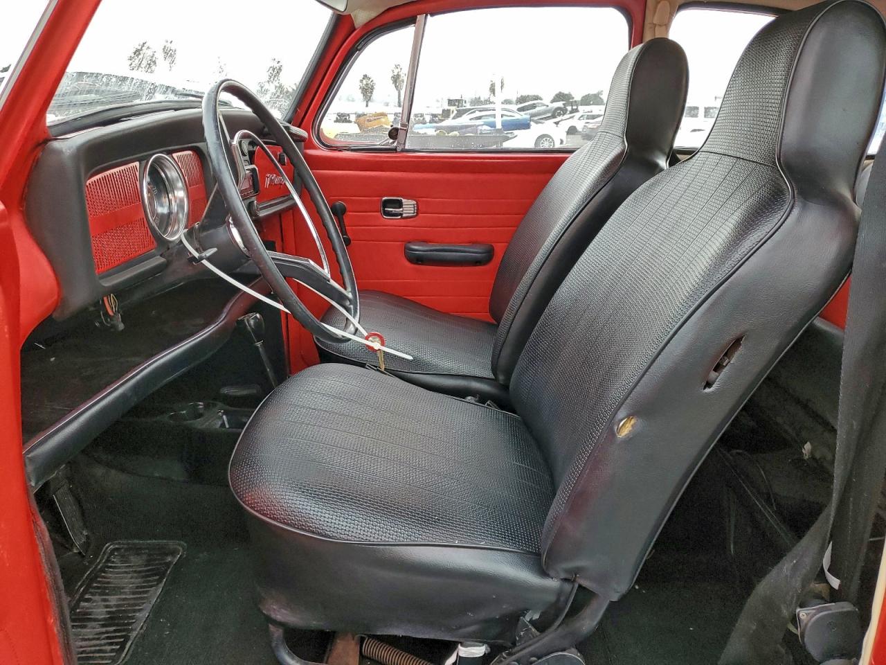 1969 Volkswagen Beetle Red vin: 119904040