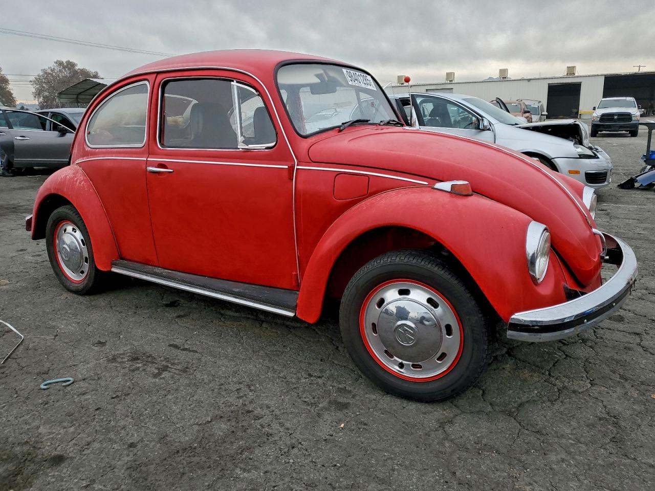 1969 Volkswagen Beetle Red vin: 119904040