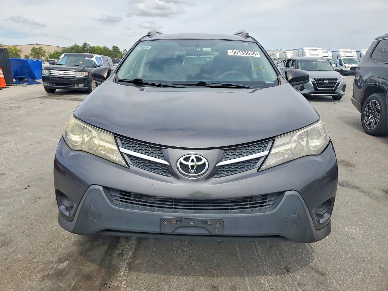 2014 Toyota Rav4 Le Gray vin: 2T3BFREV2EW220999