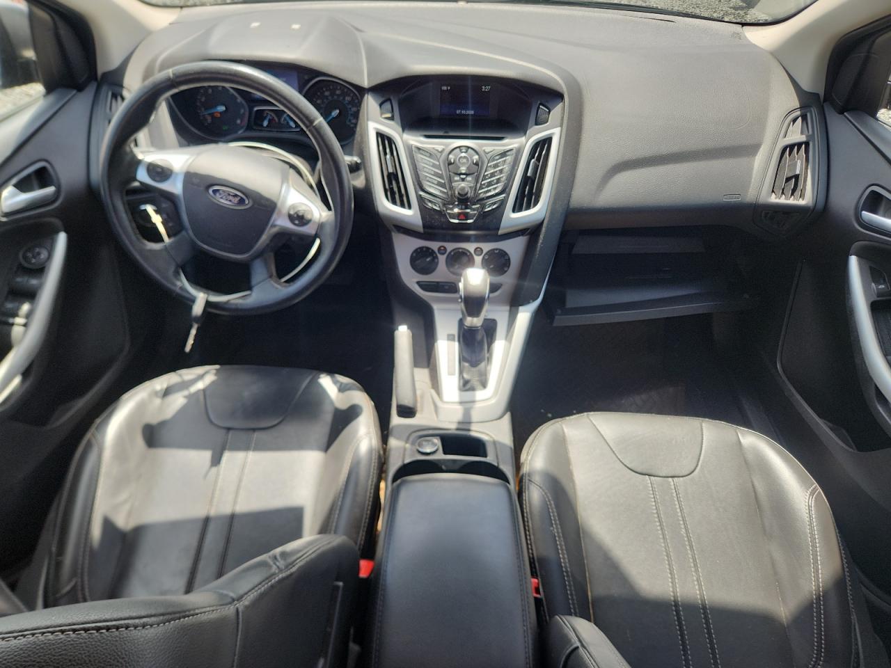 2014 Ford Focus Se Gray vin: 1FADP3K27EL280167