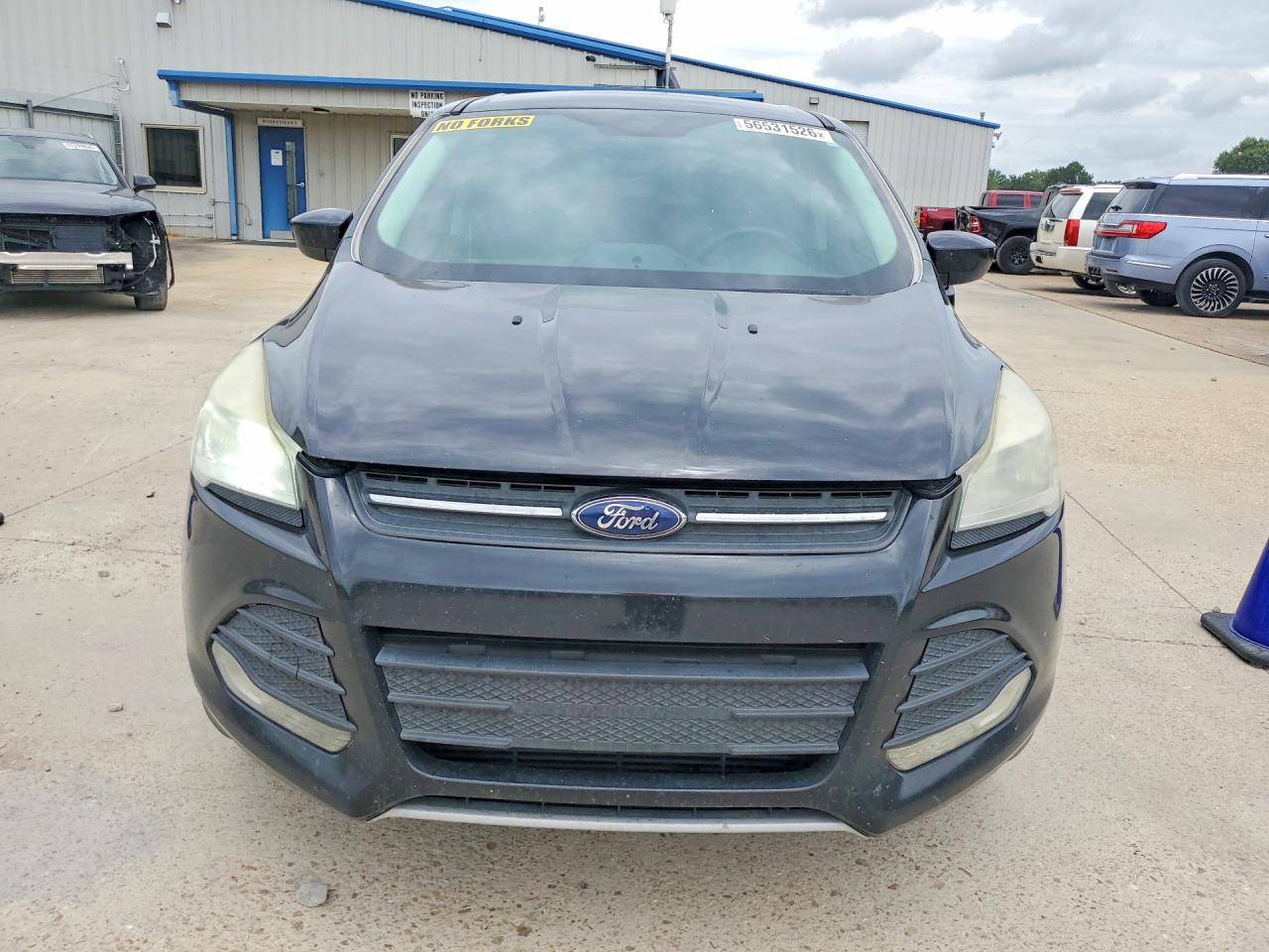2013 Ford Escape Se Black vin: 1FMCU0G98DUA74282