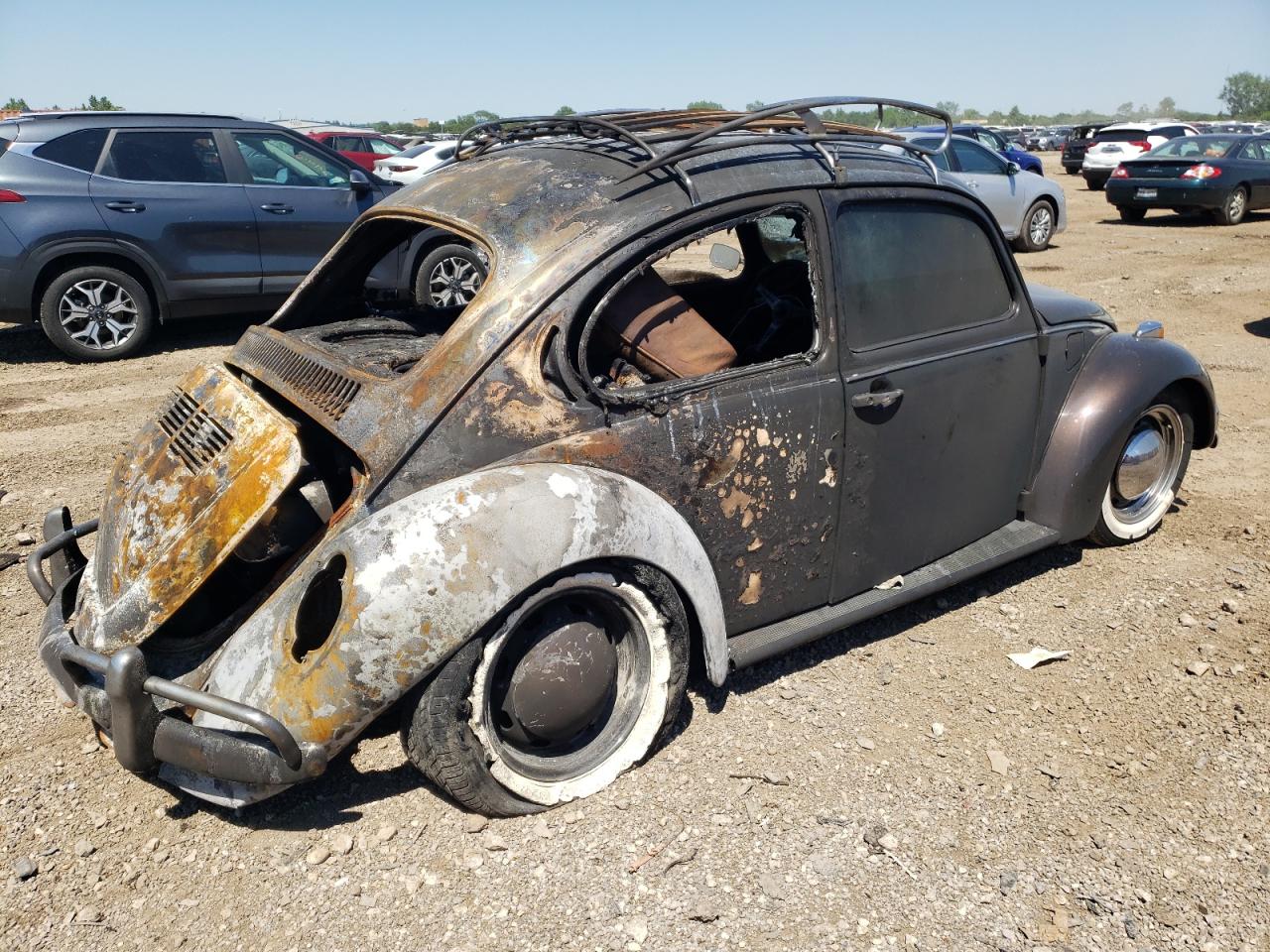 1982 Volkswagen Beetle Black vin: 11C0136794
