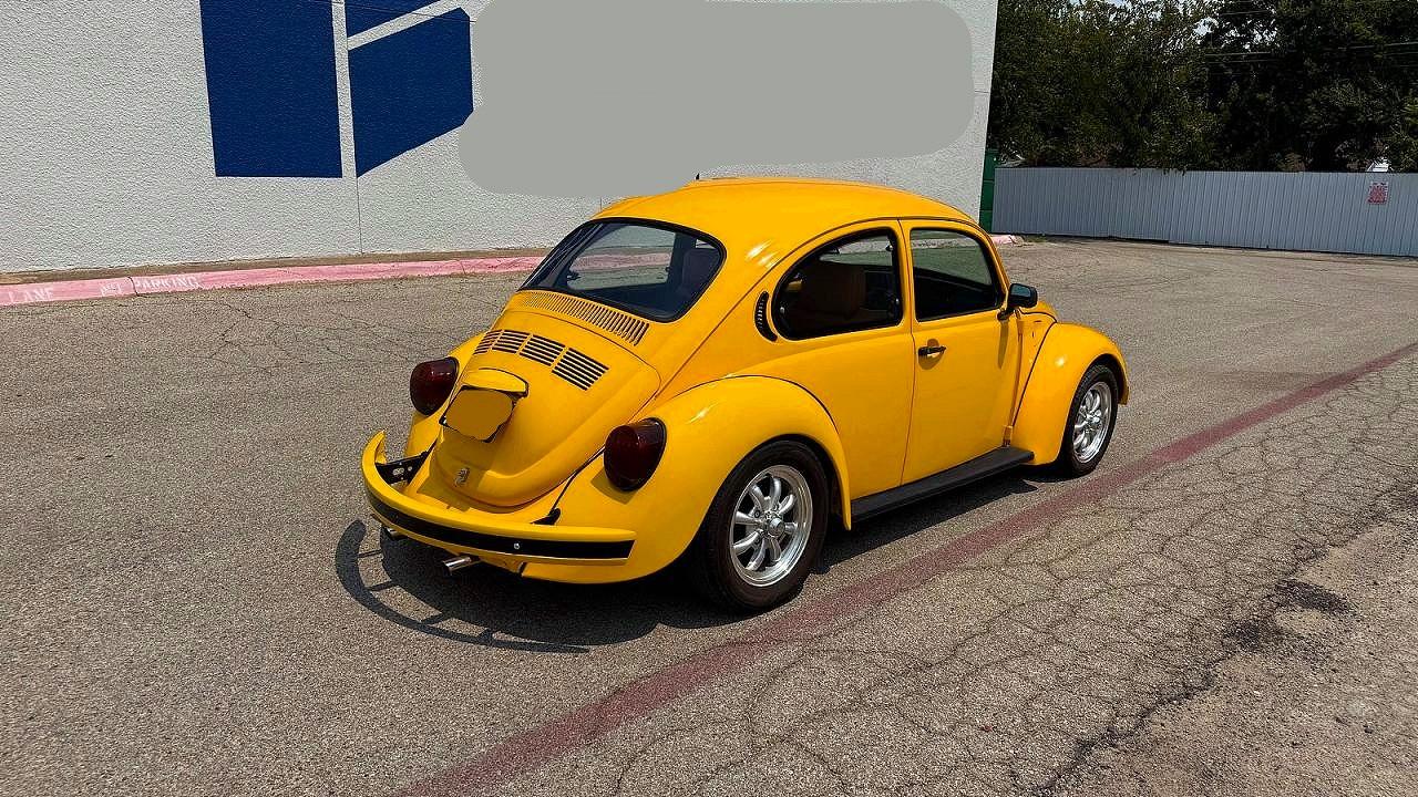 1984 Volkswagen Bug Yellow vin: 11E0114809